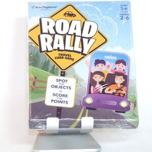 Mini Explorer Road Rally Travel Scavenger Hunt Card Game for Kids - Roads Trip